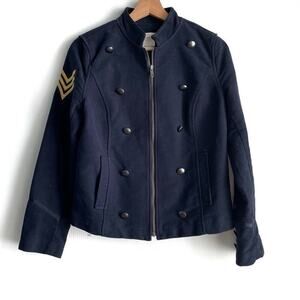 Treasure & Bond military style jacket officer styler patch on the sleeve sz S